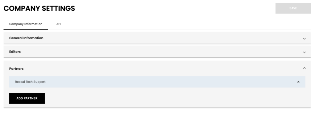 Image showing Roccai Tech Support as Partner.