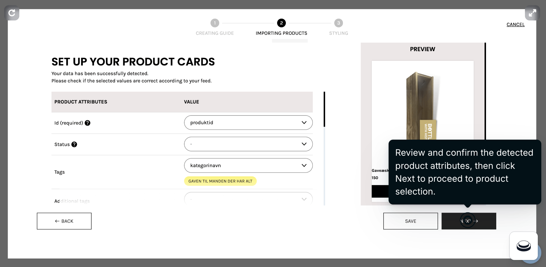Step 5 in how to get started with Roccai