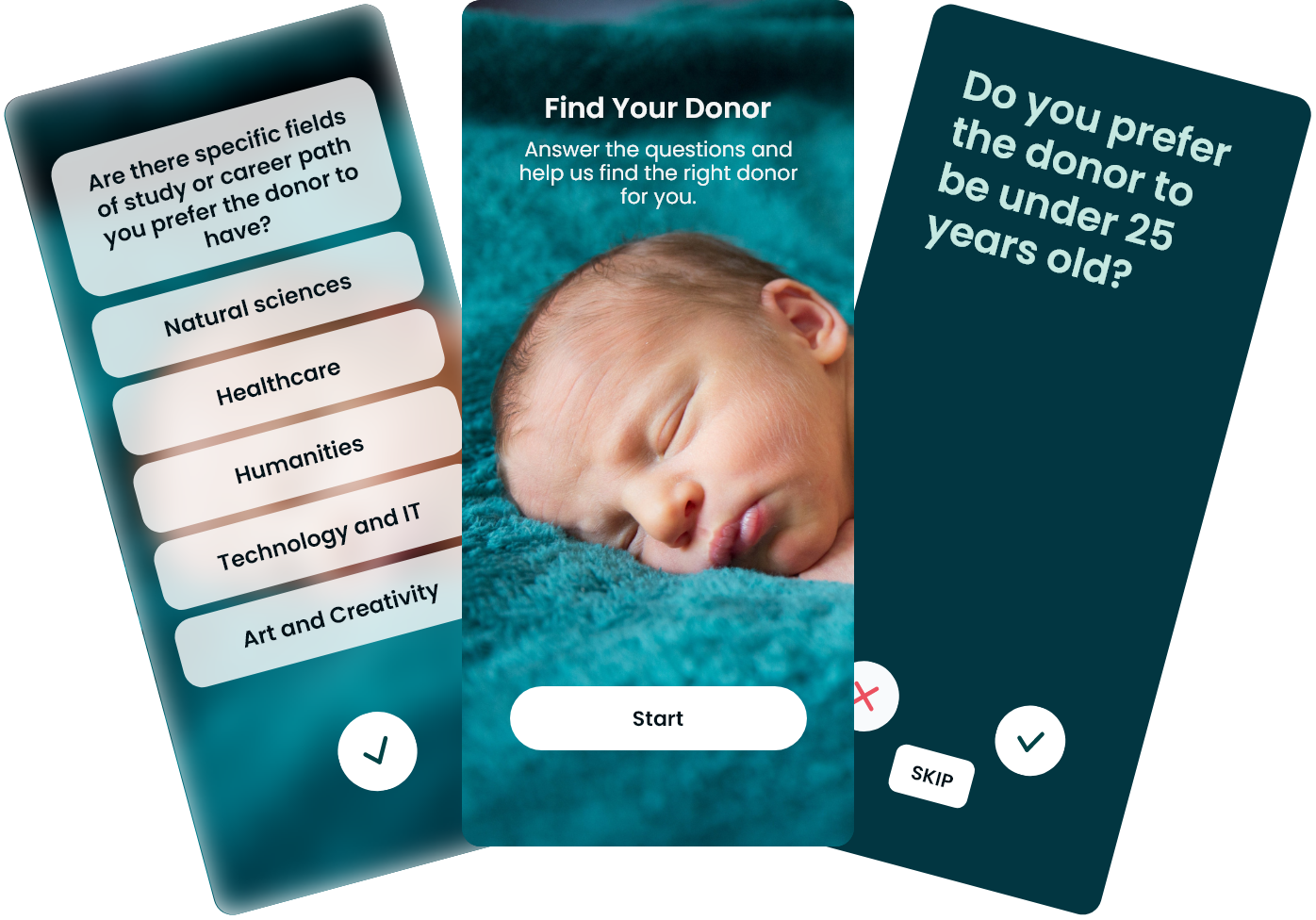 donor selection tool for fertility clinics education experience